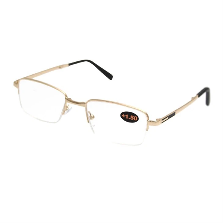2 Foldable metal reading glasses 5812004