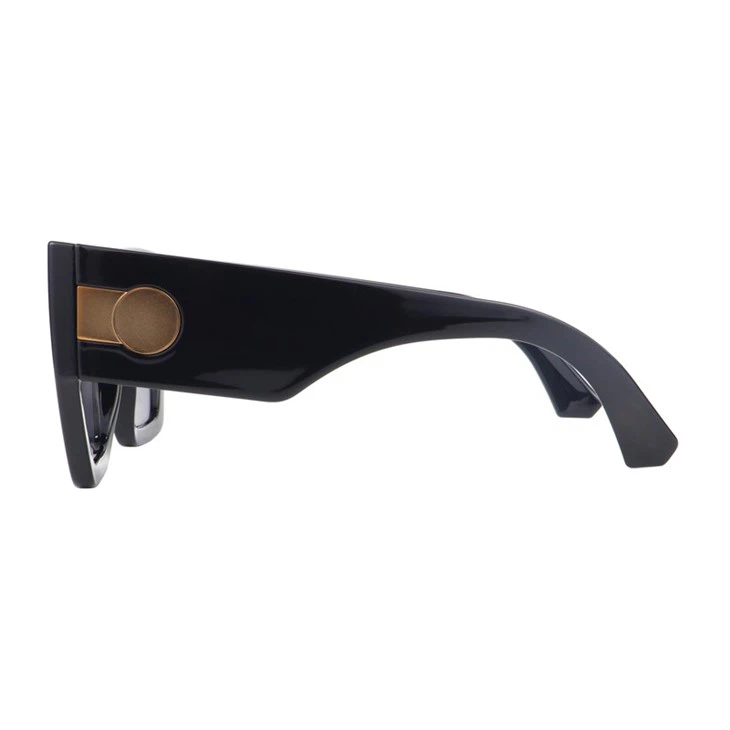 2 Plastic Oversize Retro Sunglalsses for Women